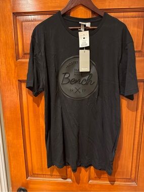Bench Black Short-Sleeve Logo Tee